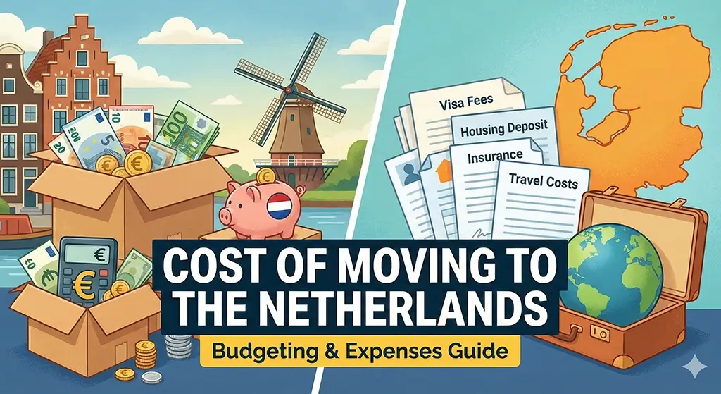 cost to move to the Netherlands from the USA